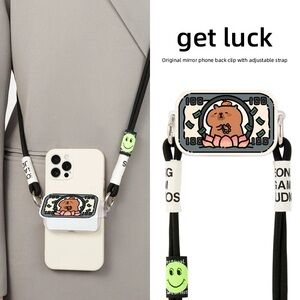 Crossbody Phone Strap with Mirror Clip [New]